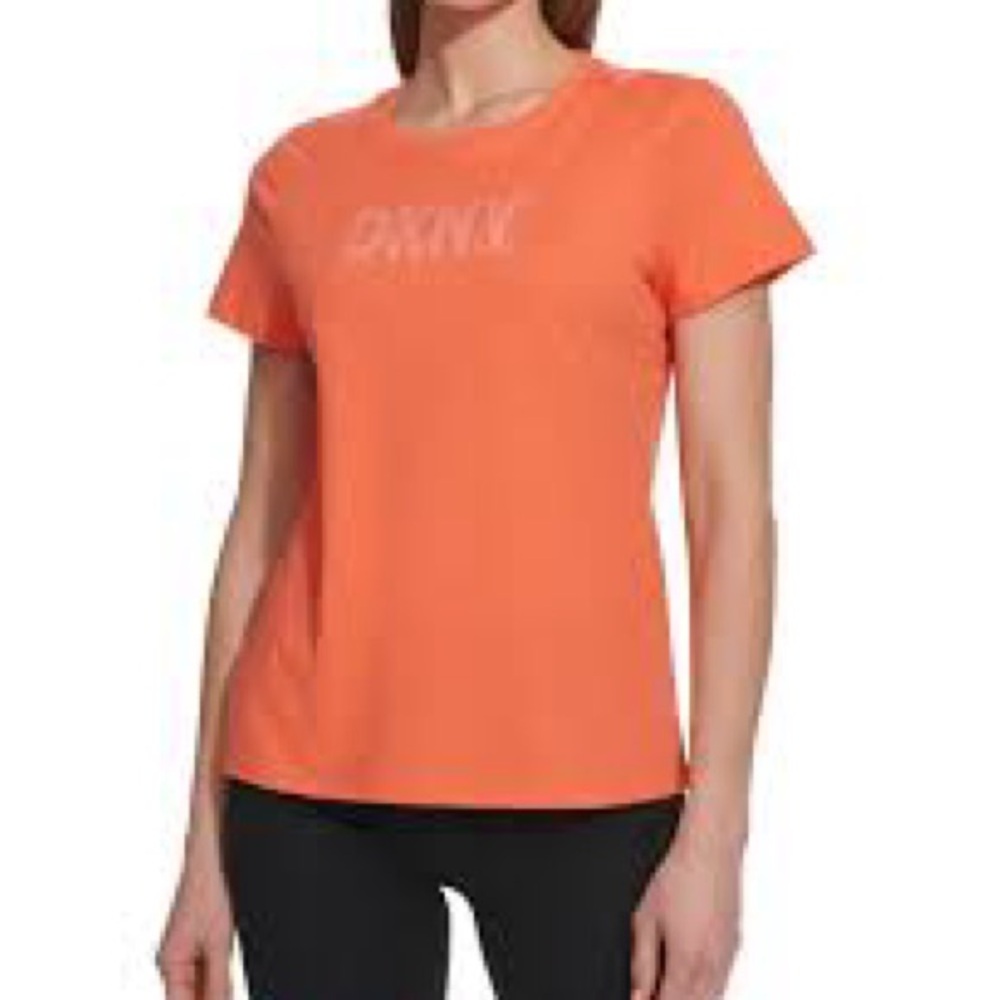 DKNY Orange Short Sleeve Tee